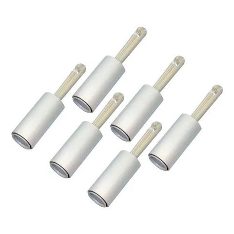 Kit 6 Rolos Adesivo Tira Pêlo Cabelo P/ Roupa, Tecido, Terno