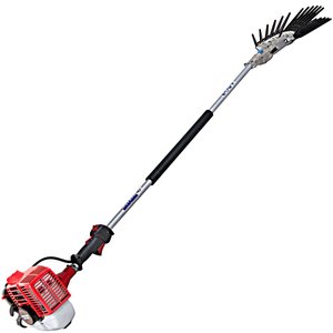 Derriçadeira Profissional para Cafezais com Motor Nakashi Nk 270 Haste Longa e Garra Dupla