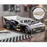 Cama Quarto Infantil Carro com Colchão Preto - 2