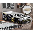 Ver imagem 2 de Cama Quarto Infantil Carro com Colchão Preto
