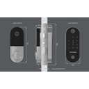 Ver imagem 5 de Fechadura Digital Lia Bp para Porta Correr Cromada Yale