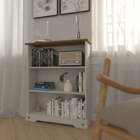 Estante Baixa 100x82,5cm Smile 