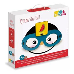 Jogo Quem Sou Eu Babebi Infantil Óculos Adivinhar Objetos 6070 Babebi - 1