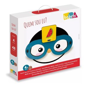 JOGO QUEM SOU EU BABEBI INFANTIL ÓCULOS ADIVINHAR OBJETOS 6070 BABEBI