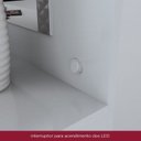 Ver imagem 7 de Penteadeira Camarim 1 Porta 4 Gavetas Charme Branco/HP