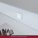 Ver imagem 6 de Penteadeira Camarim 1 Porta 4 Gavetas Charme Branco/HP