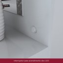 Ver imagem 7 de Penteadeira Camarim 1 Porta 4 Gavetas Charme 