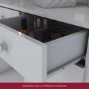 Ver mais imagens de Penteadeira Camarim 1 Porta 4 Gavetas Charme Branco/HP