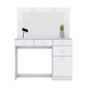 Ver imagem 4 de Penteadeira Camarim 1 Porta 4 Gavetas Charme