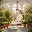 Ver imagem 2 de Balanço Teto em Fibra Sintética com Almofada