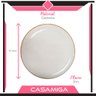 Prato Raso Cerâmica Caoba 27,5cm Bege - 3