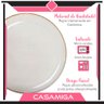 Prato Raso Cerâmica Caoba 27,5cm Bege - 2