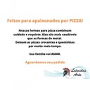 Ver imagem 3 de Forma de Pedra Sabão para Pizza 37 Cm Alças de Cobre Curada