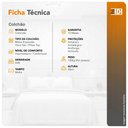 Ver imagem 4 de Colchão King Anjos Super Colorado Molas Ensacadas Visco Gel Pillow Top 193x203x30cm