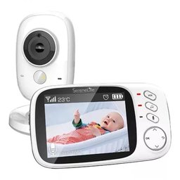 Babá Eletrônica Câmera Wifi sem Fio Visão Noturna Microfone - 1