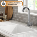 Ver imagem 6 de Torneira Gourmet Monocomando Cozinha com Misturador Fc-109