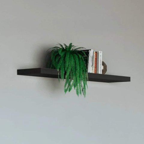 Prateleira para Painel de Tv 135cm com 3,8cm de Espessura 100% Mdf Tb223 Dalla Costa