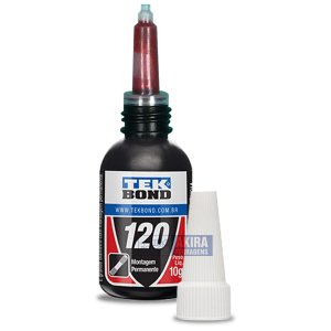 Adesivo Cola Travamento Rosca Tek Bond 120 Fix Alta Parafuso
