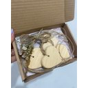 Ver imagem 3 de Penca de Coração C/ 4 Unidades. Decoração de Porta. Decoração de Casa