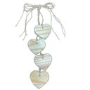 Ver imagem 5 de Penca de Coração C/ 4 Unidades. Decoração de Porta. Decoração de Casa