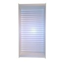 Ver imagem 1 de Estante Canaletada 100% Mdf Branco - Suprema Móveis