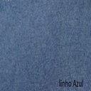 Ver imagem 4 de Puff Ted 100 Cm Base Preta Linho Azul
