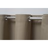 Cortina Semi Blackout Voil 6x2,80 Corta Luz Marrom Claro - 4