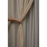 Cortina Semi Blackout Voil 6x2,80 Corta Luz Marrom Claro - 3