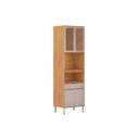 Ver imagem 2 de Paneleiro Cozinha Modulado Plena 4 Portas 70cm Nude Demóbile