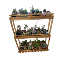 Ver imagem 2 de Prateleira de Chão, Jardineira, Suporte com Rodinhas P23