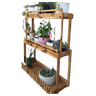 Prateleira de Chão, Jardineira, Suporte com Rodinhas P23 - 1
