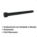 Ver imagem 3 de Kit 50 Parafusos Allen com Cabeça Aço Liga M6 - 1mm X 90mm