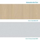 Ver imagem 3 de Cozinha Compacta 100 MDF 2 Peças 200cm Aura Luciane Móveis