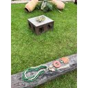 Ver imagem 5 de Enfeite Colar Terço de Mesa Decorativo _ Costela de Adão Verde Jade