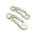 Ver imagem 1 de Suporte De Nicho Tipo Presilha Metálica Zinco Amarelo (Kit Com 100 Un)