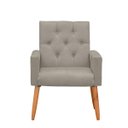 Ver imagem 4 de Poltrona para Sala Reforçada Confortável Íris Suede