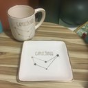 Ver imagem 7 de Caneca E Mini Travessa Em Cerâmica Coleção Zodíaco Cerâmica Luiz Salvador - 02 Peças Libra