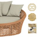 Ver imagem 3 de Chaise Hungria Alumínio Pintura Preta Corda Náutica E7 Trama Original