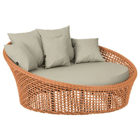 Chaise Hungria Alumínio Pintura Preta Corda Náutica E7 Trama Original