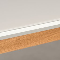 Mesa de Jantar 6 Lugares 1,60m Tampo MDF e Vidro Pés Madeira Maciça Tangará CabeCasa MadeiraMadeira - 10
