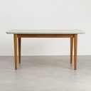 Ver imagem 6 de Mesa de Jantar 6 Lugares 160cm com Tampo MDF e Vidro Tangará CabeCasa MadeiraOriginals