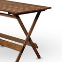Ver imagem 4 de Mesa Dobrável 120x70cm em Madeira Nobre Maciça