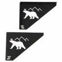 Ver imagem 1 de Mãos Francesas Pretas Ornamentadas em Aço Urso 20cm Decorativas Zarg