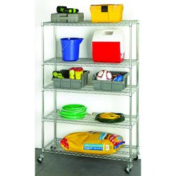 Estante Aço 5 Prateleiras Cromada Aramada Members Mark 5T60184875Z - 5