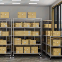 Ver imagem 5 de Estante Aço 5 Prateleiras Cromada Aramada Members Mark