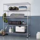 Ver imagem 7 de Estante Aço 5 Prateleiras Cromada Aramada Members Mark