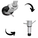 Ver mais imagens de Estante Aço 5 Prateleiras Cromada Aramada Members Mark