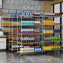 Ver imagem 6 de Estante Aço 5 Prateleiras Cromada Aramada Members Mark