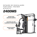Ver imagem 4 de Estação Funcional Trainer Athletic 2400MS c/ 67,5kg