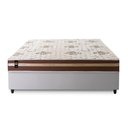 Ver imagem 6 de Conjunto Cama Box Espuma Espuma Chicago Marrom Casal 138x188x57